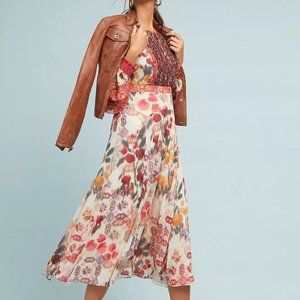 Anthropologie Akemi + Kin Alarie Ruffled Dress